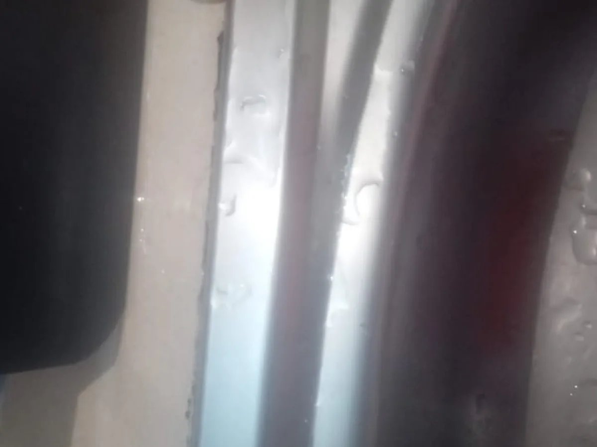 Close-up of completed plumbing repair work