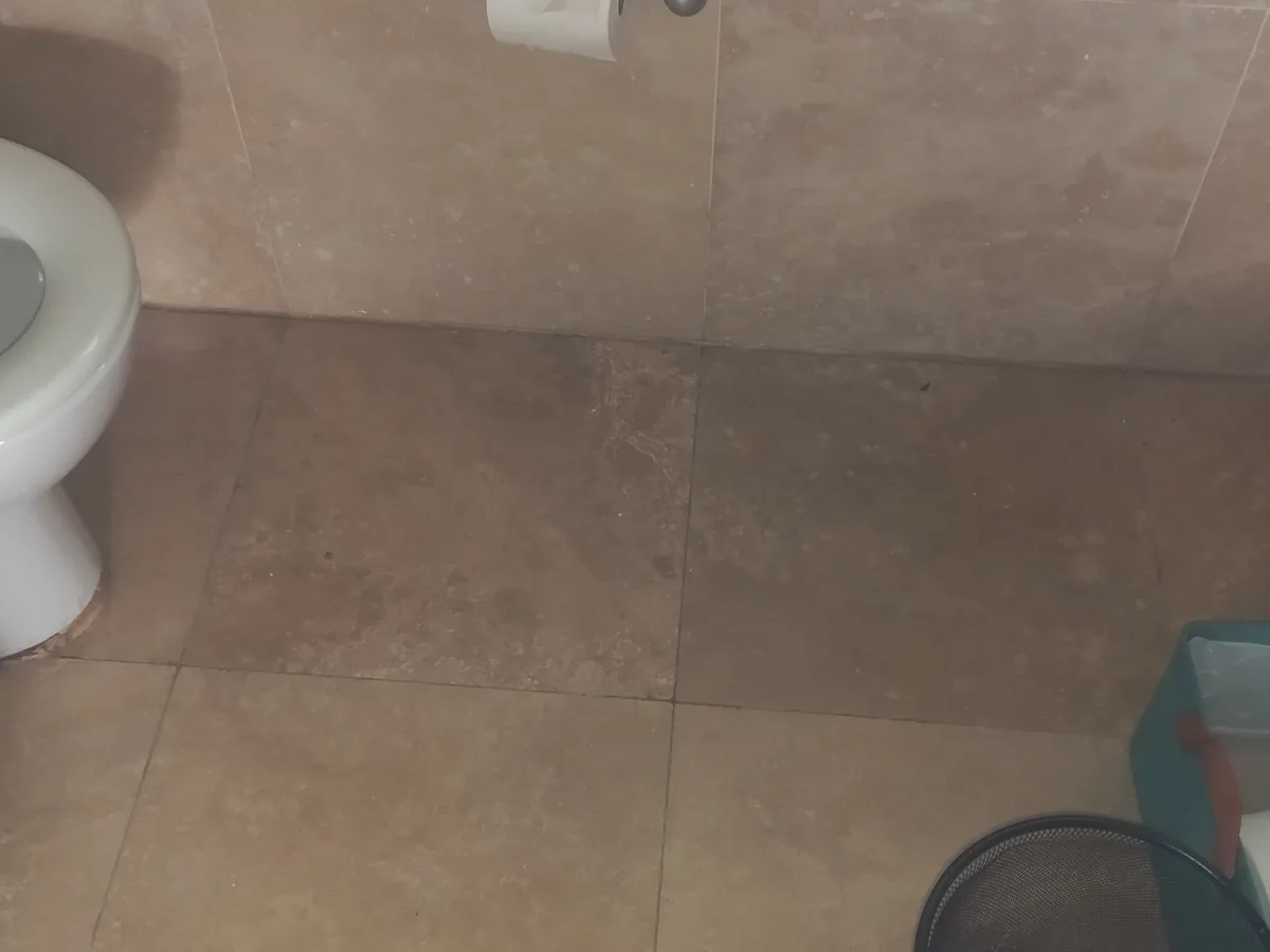 Close-up of completed plumbing repair work