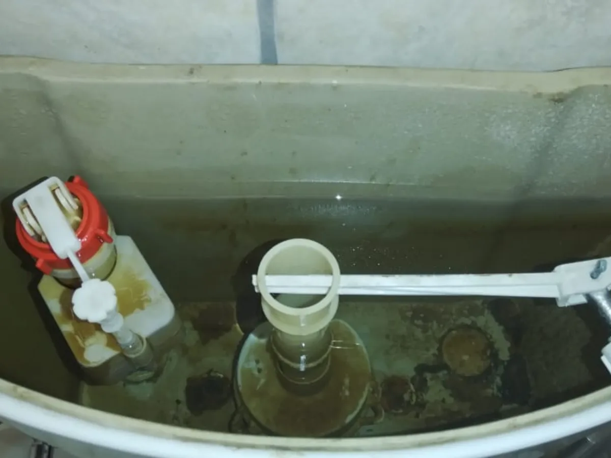 Close-up of completed plumbing repair work