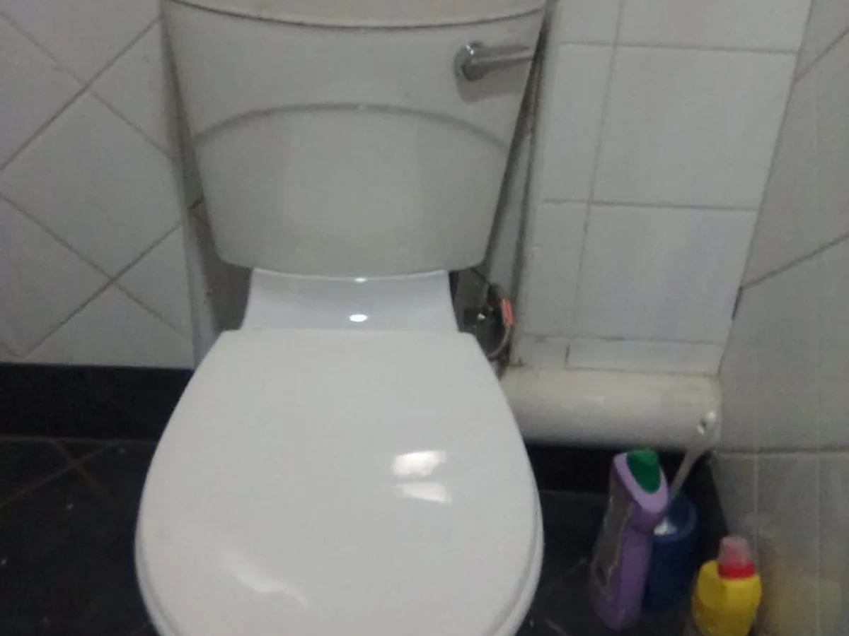 Close-up of completed plumbing repair work