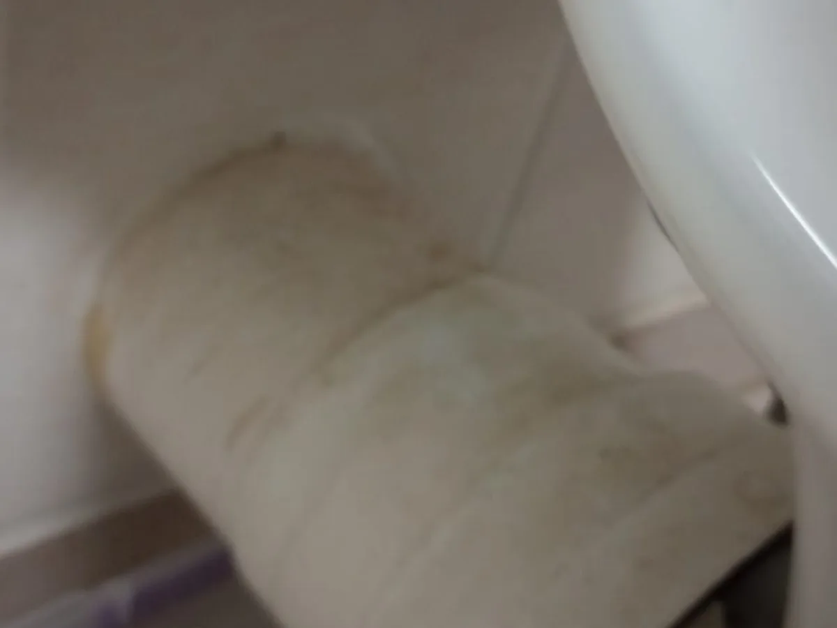 Close-up of completed plumbing repair work