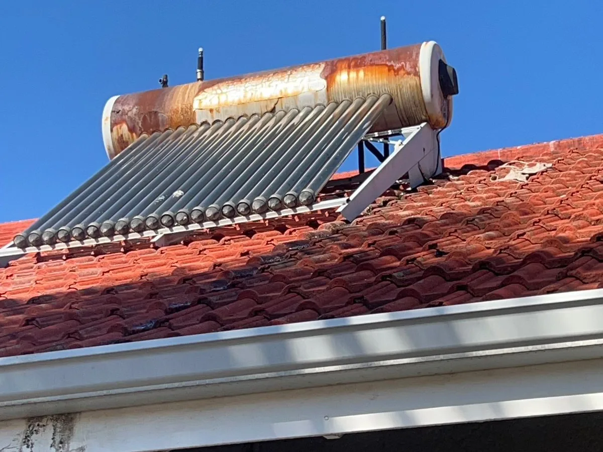 Close-up of completed plumbing repair work