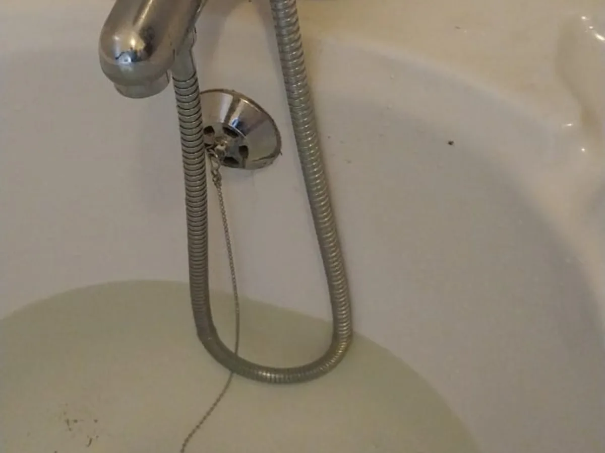 Close-up of completed plumbing repair work