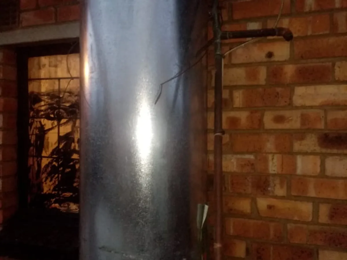 Close-up of completed plumbing repair work