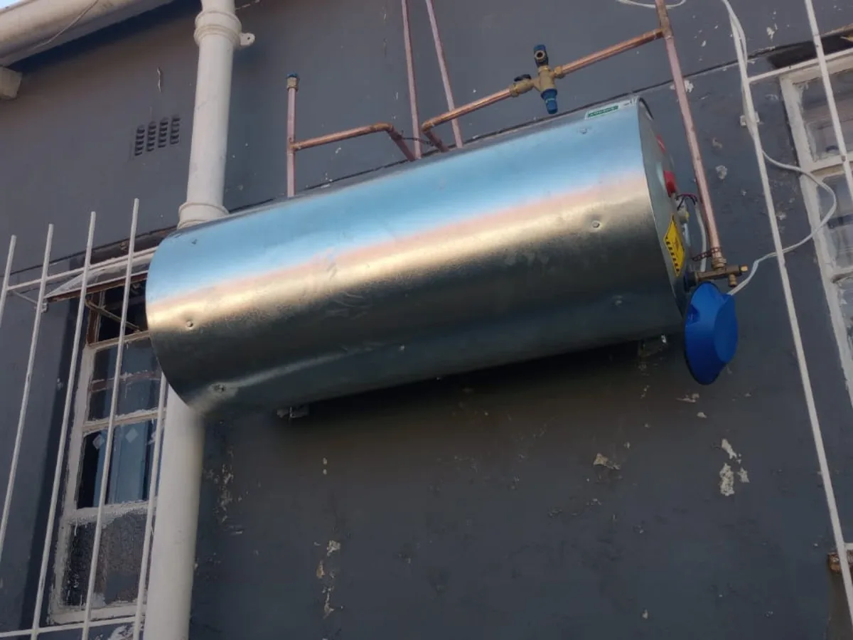 Close-up of completed plumbing repair work