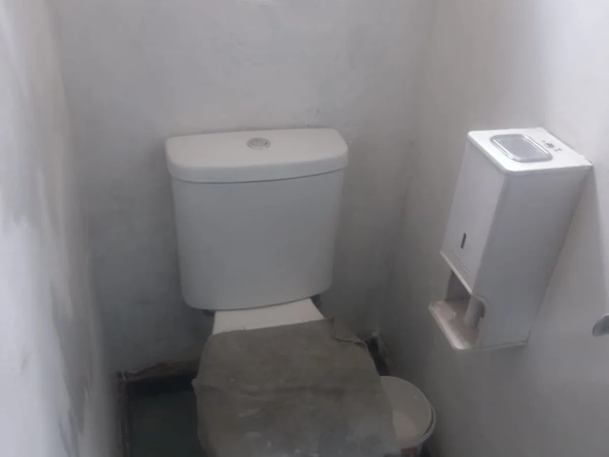 Close-up of completed plumbing repair work