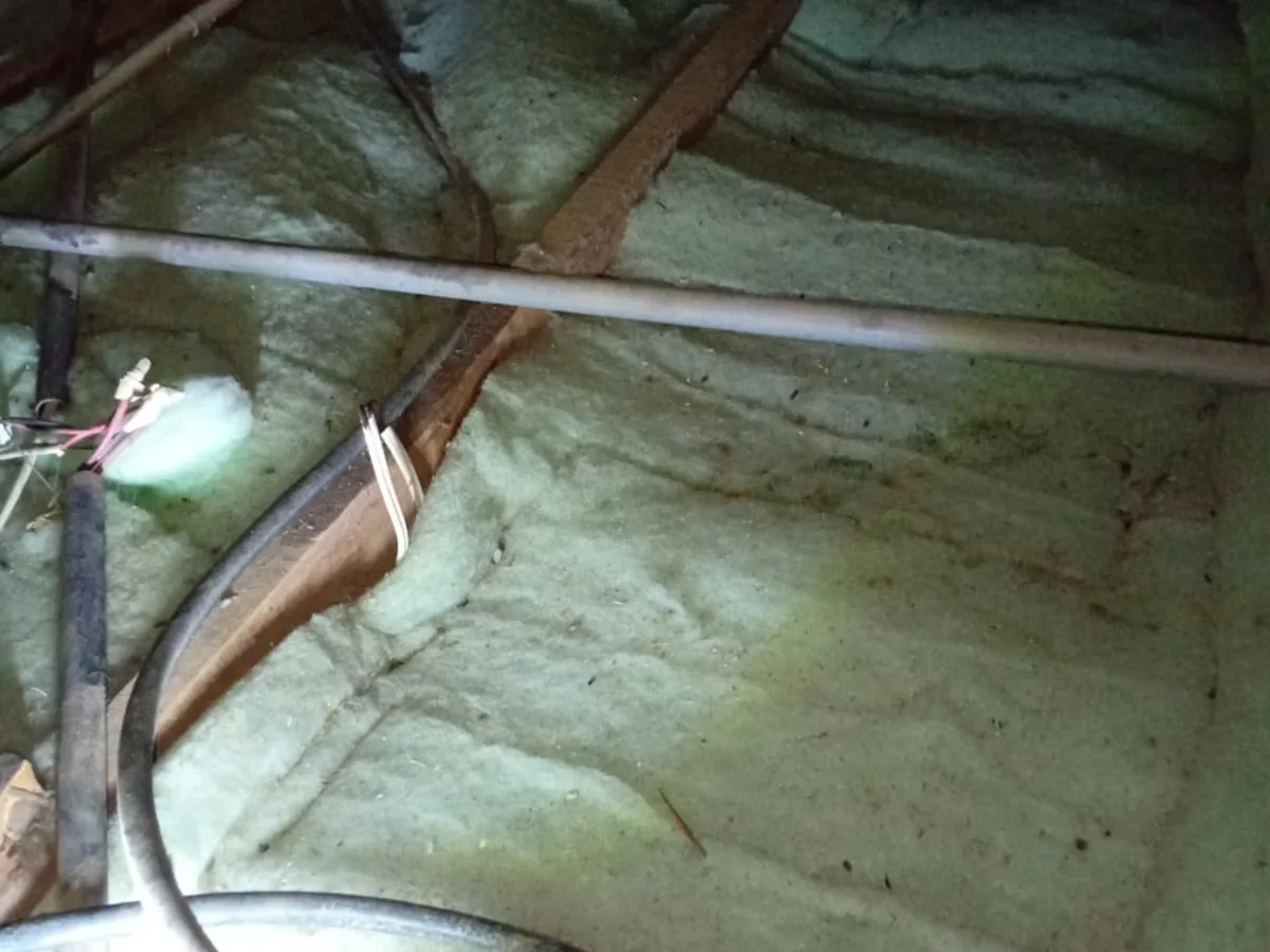 Close-up of completed plumbing repair work