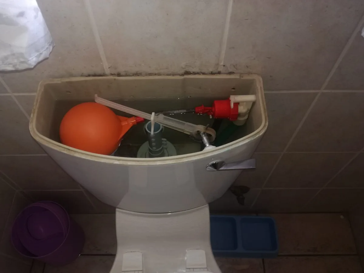 Close-up of completed plumbing repair work