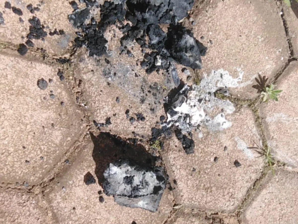 Close-up of completed plumbing repair work