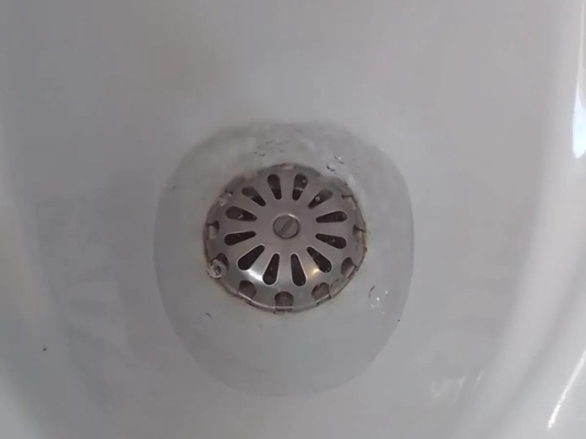 Close-up of completed plumbing repair work