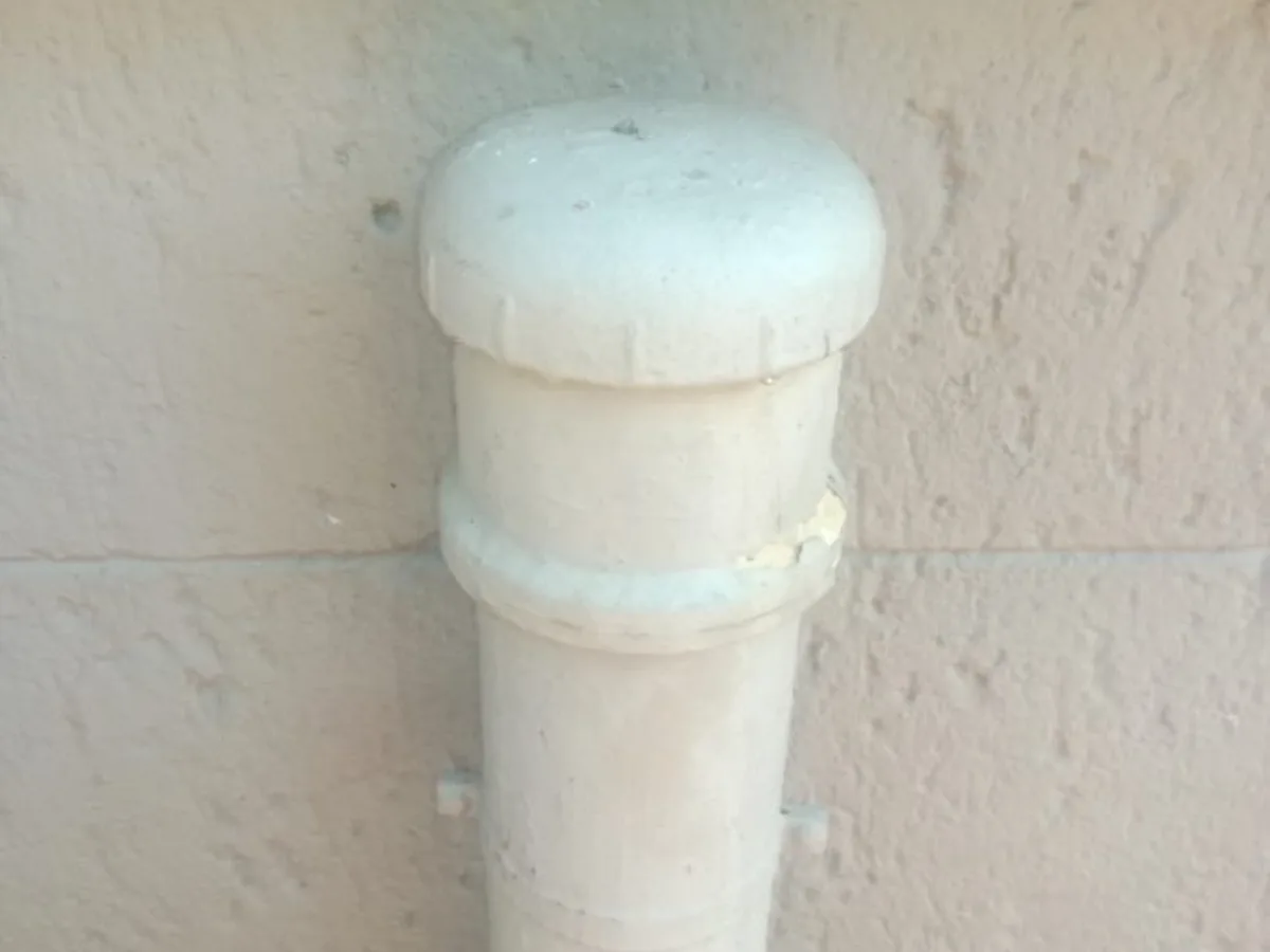 Close-up of completed plumbing repair work