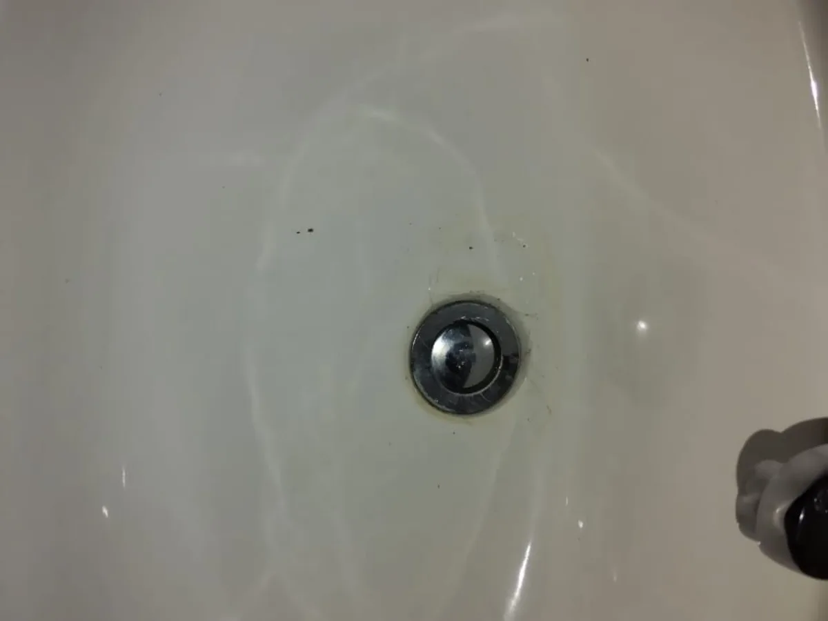 Close-up of completed plumbing repair work