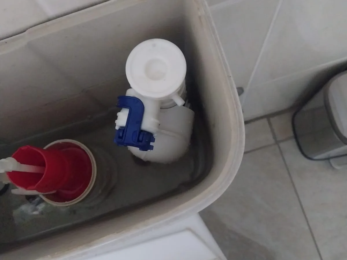 Close-up of completed plumbing repair work