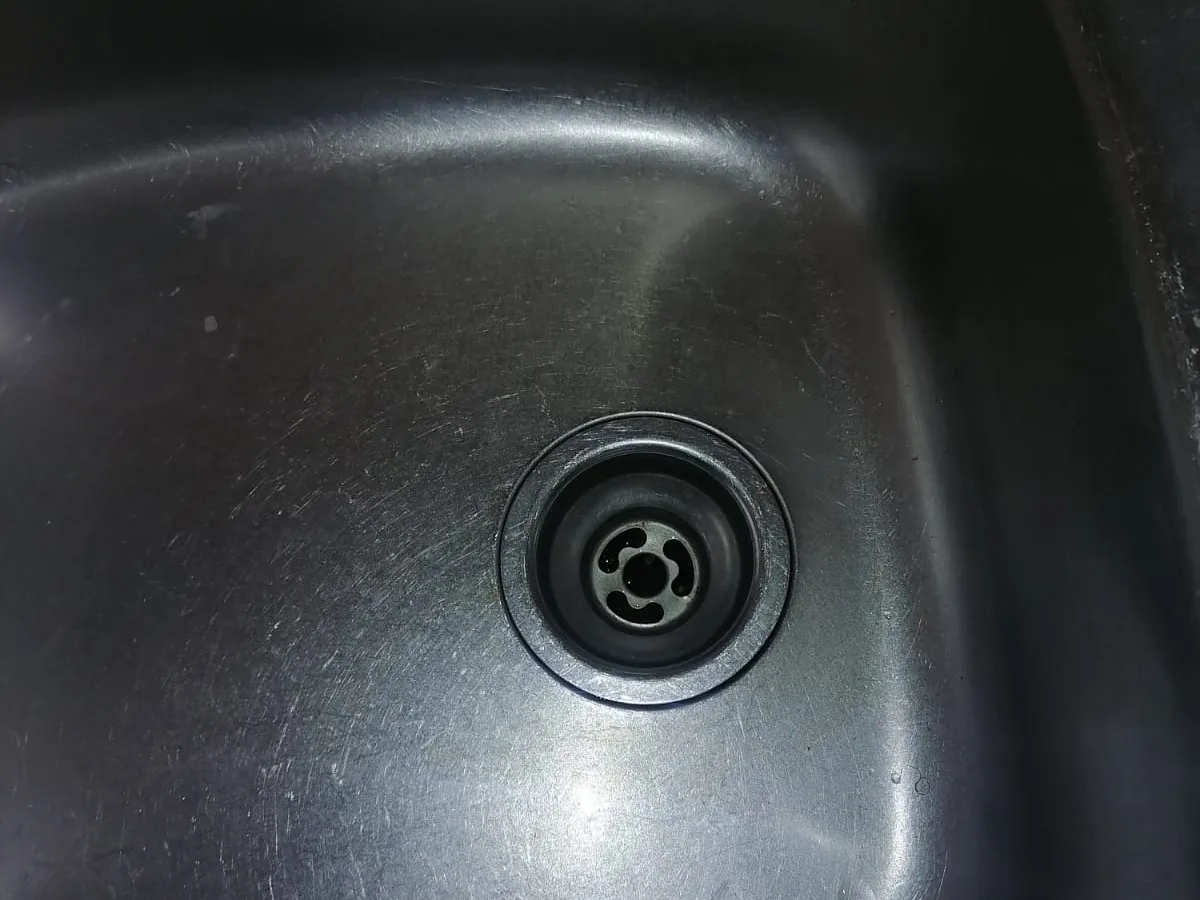 Close-up of completed plumbing repair work