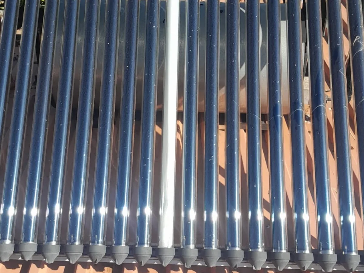 Close-up of completed plumbing repair work