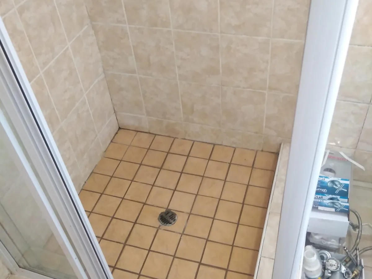 Close-up of completed plumbing repair work