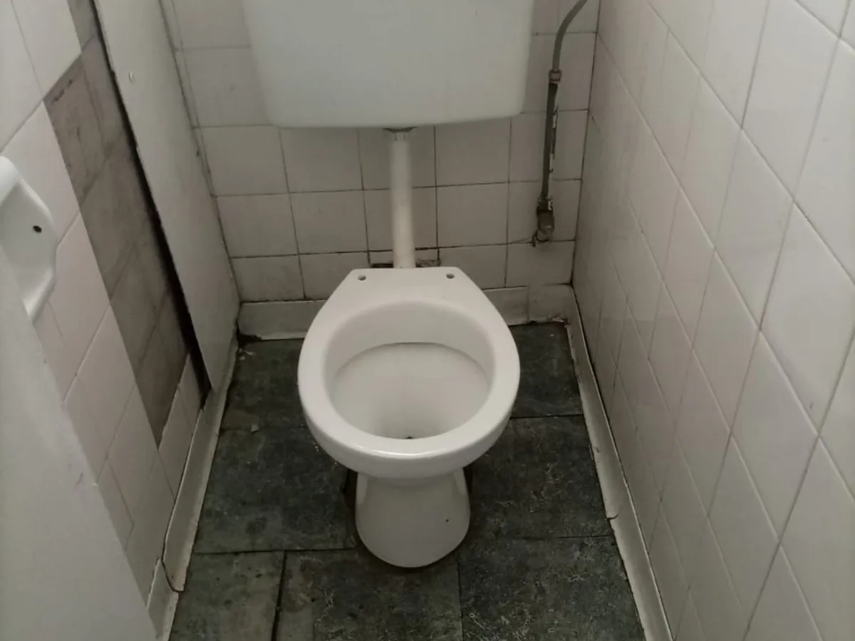 Close-up of completed plumbing repair work