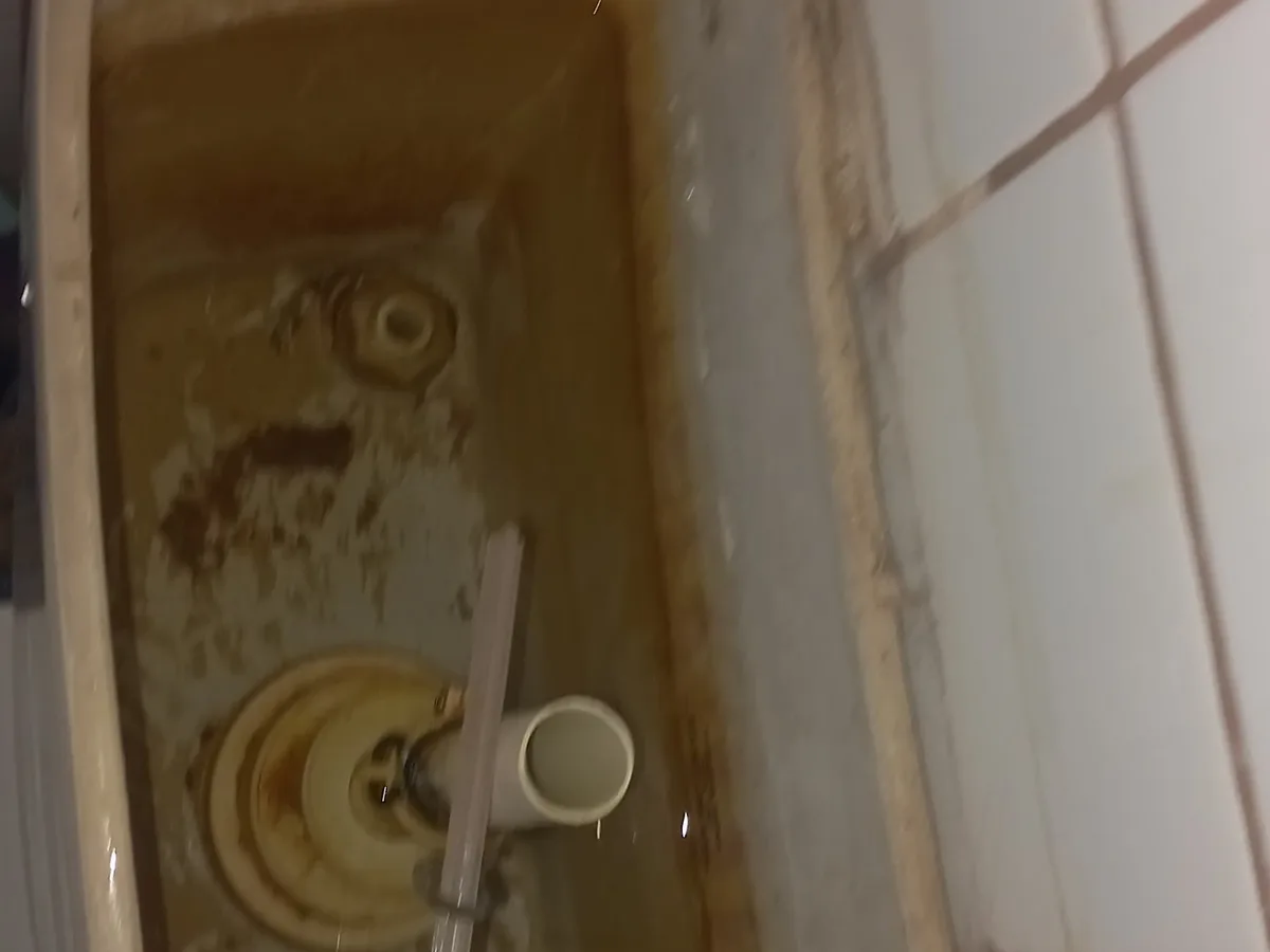 Close-up of completed plumbing repair work