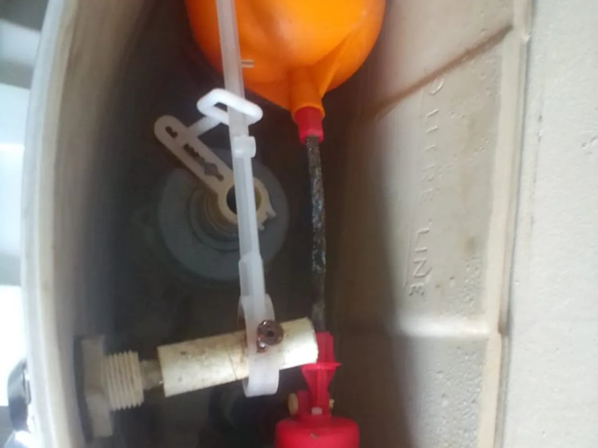 Close-up of completed plumbing repair work