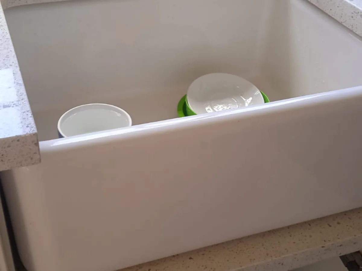Close-up of completed plumbing repair work