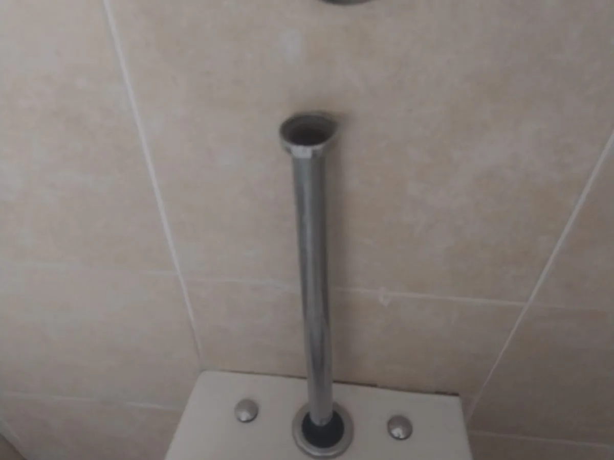 Close-up of completed plumbing repair work