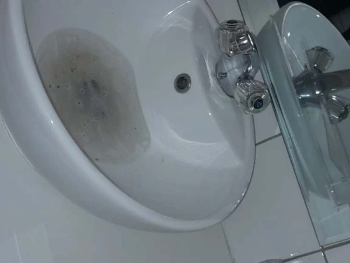 Close-up of completed plumbing repair work