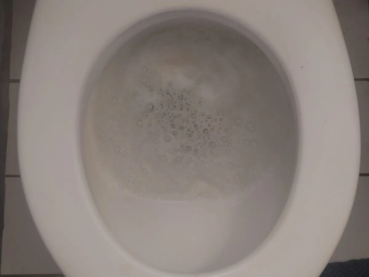 Close-up of completed plumbing repair work