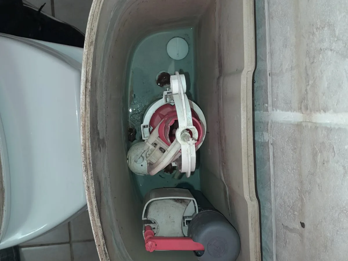 Close-up of completed plumbing repair work