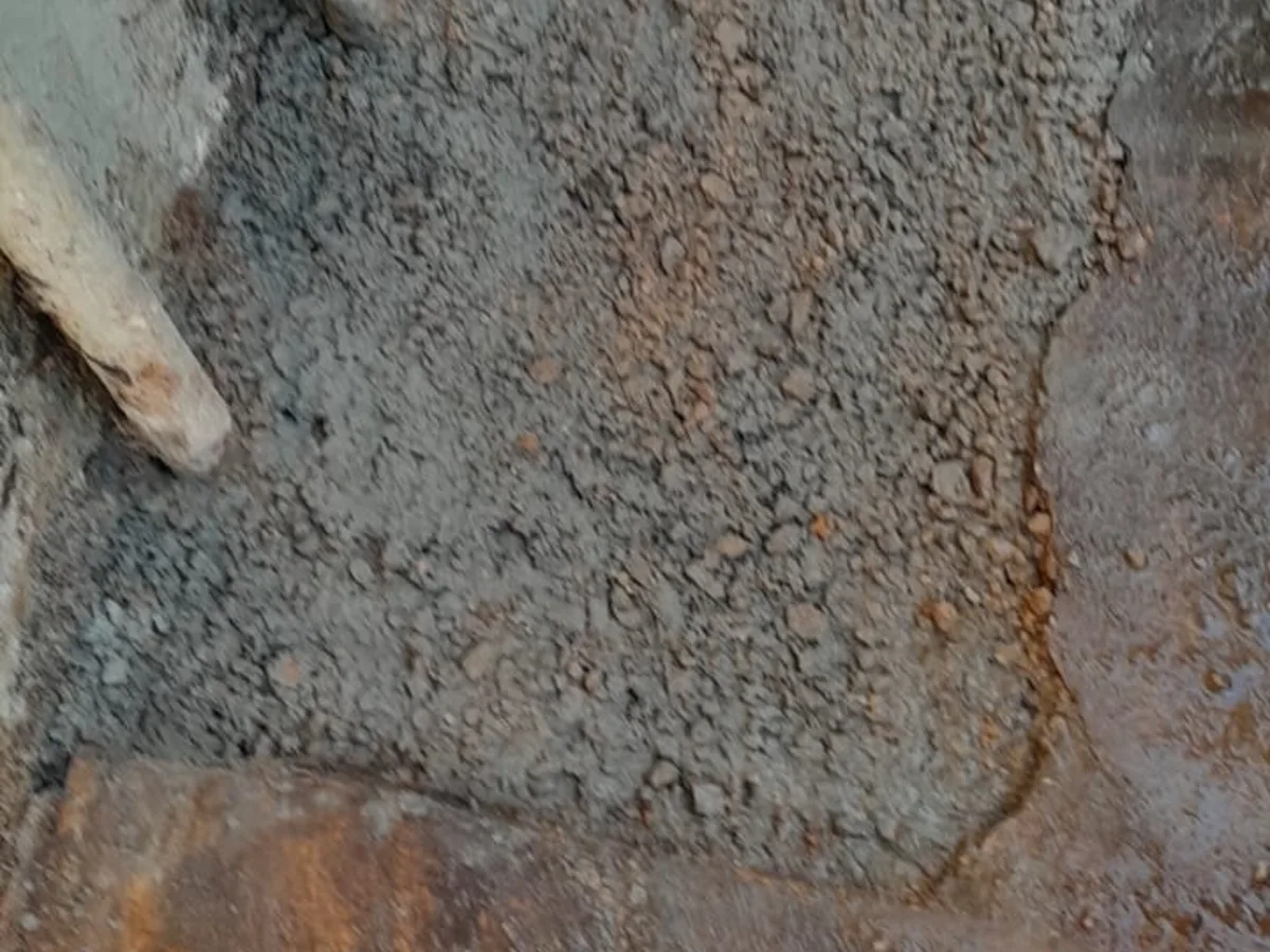 Close-up of completed plumbing repair work