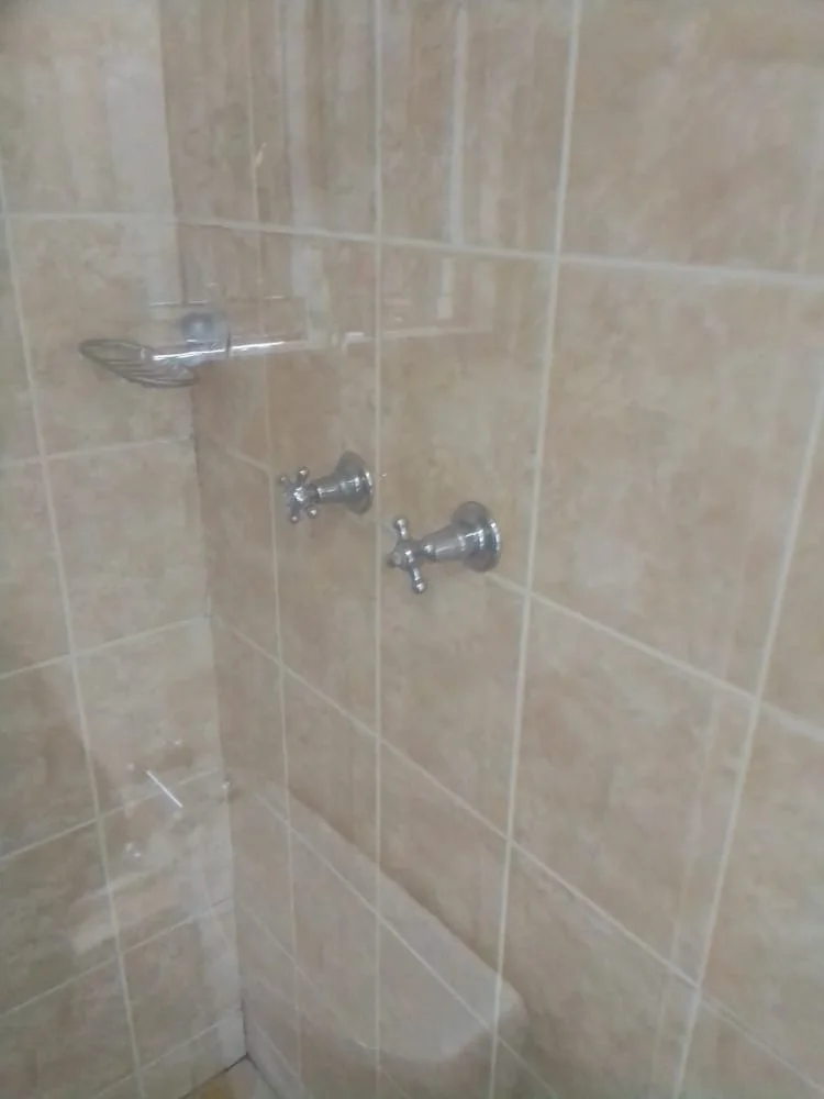Close-up of completed plumbing repair work