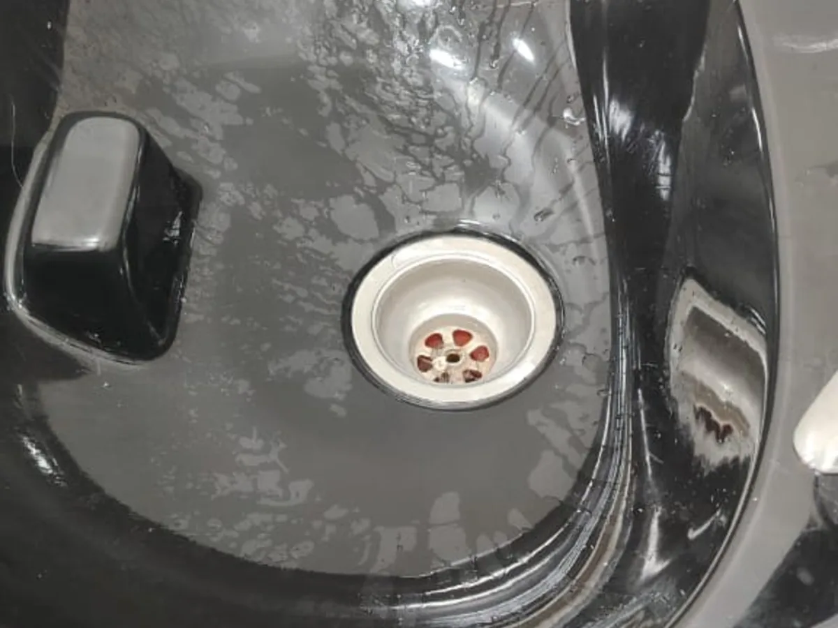 Close-up of completed plumbing repair work