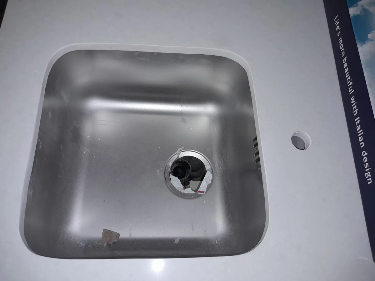 Close-up of completed plumbing repair work