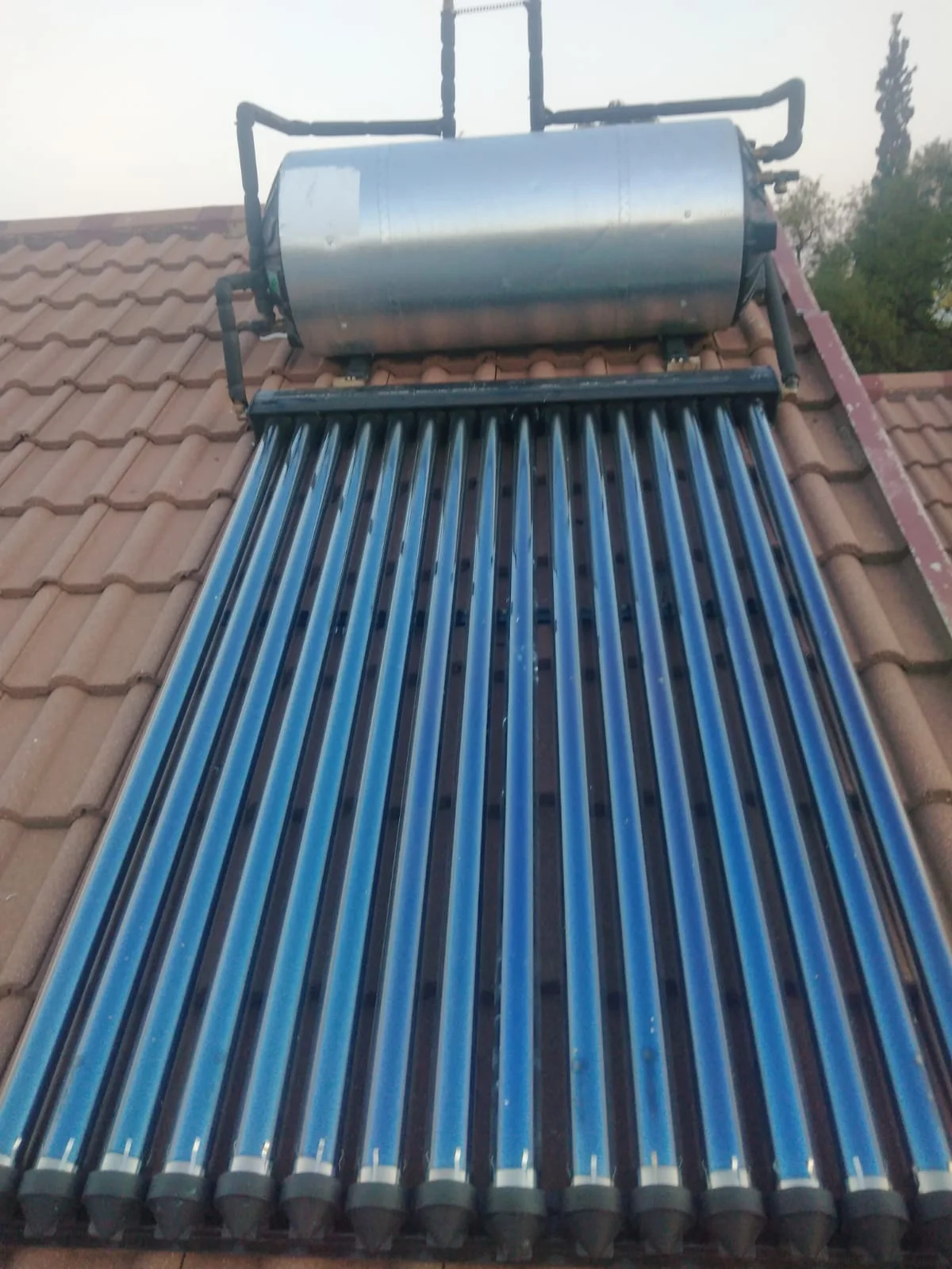 Close-up of completed plumbing repair work