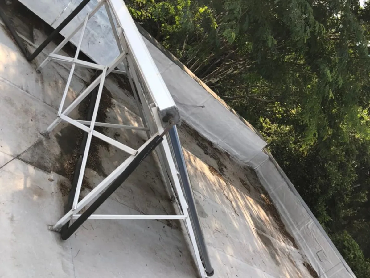 Close-up of completed plumbing repair work