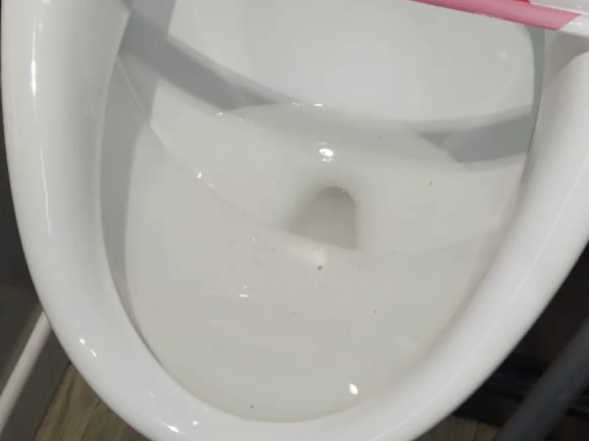 Close-up of completed plumbing repair work