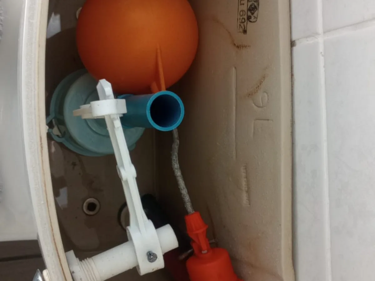 Close-up of completed plumbing repair work