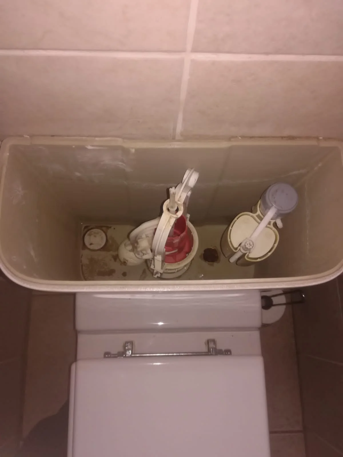 Close-up of completed plumbing repair work