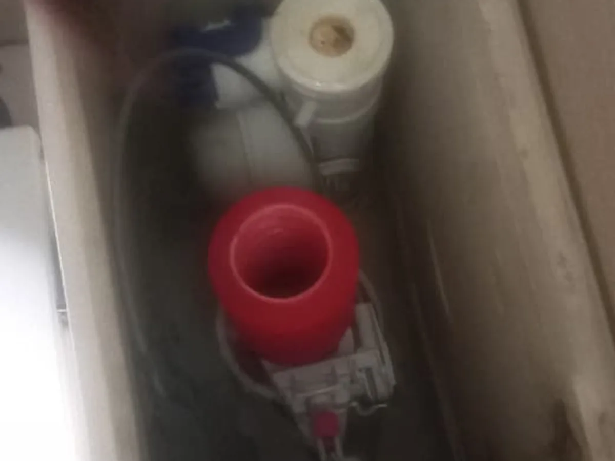 Close-up of completed plumbing repair work
