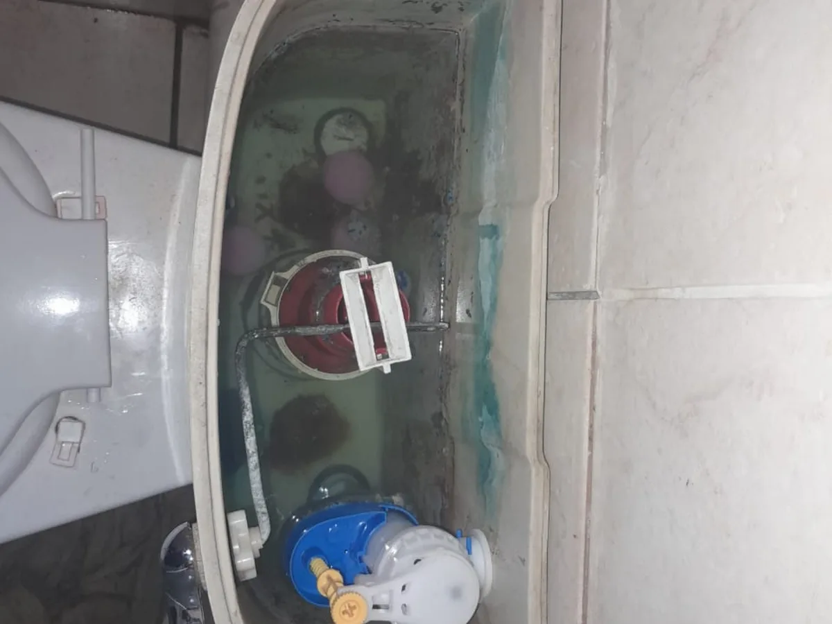 Close-up of completed plumbing repair work