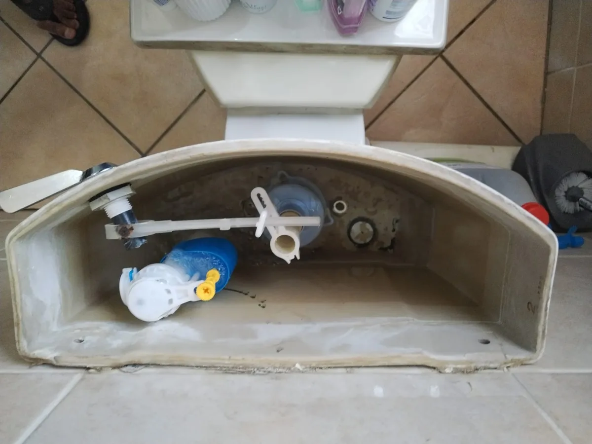 Close-up of completed plumbing repair work