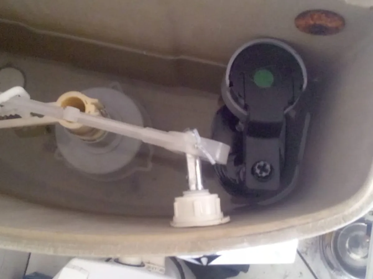 Close-up of completed plumbing repair work