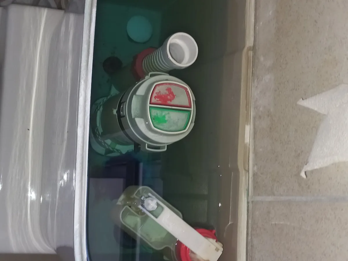 Close-up of completed plumbing repair work