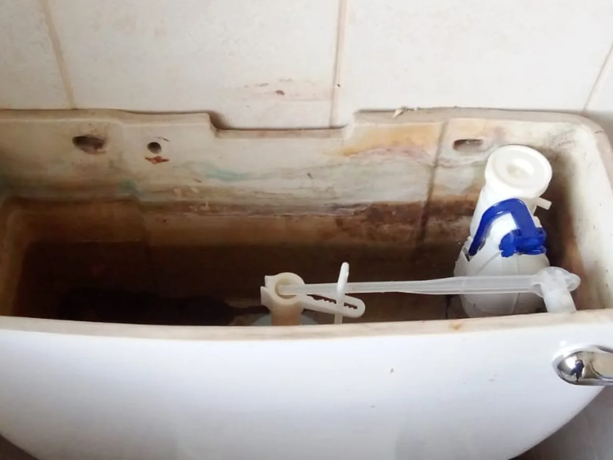 Close-up of completed plumbing repair work