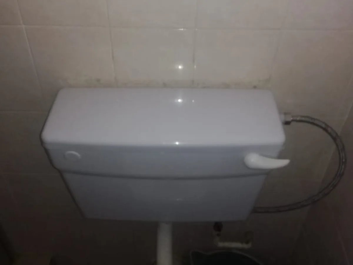 Close-up of completed plumbing repair work