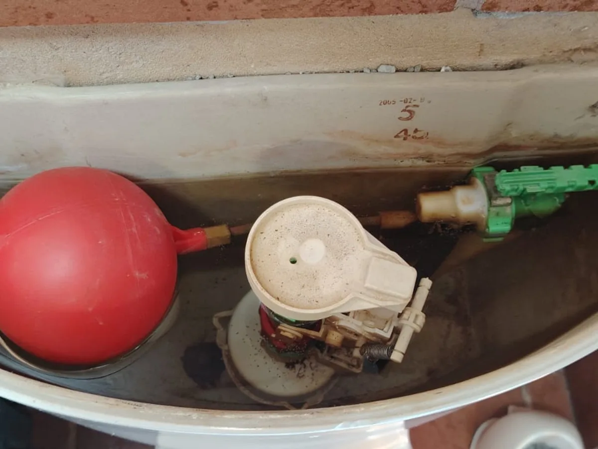 Close-up of completed plumbing repair work