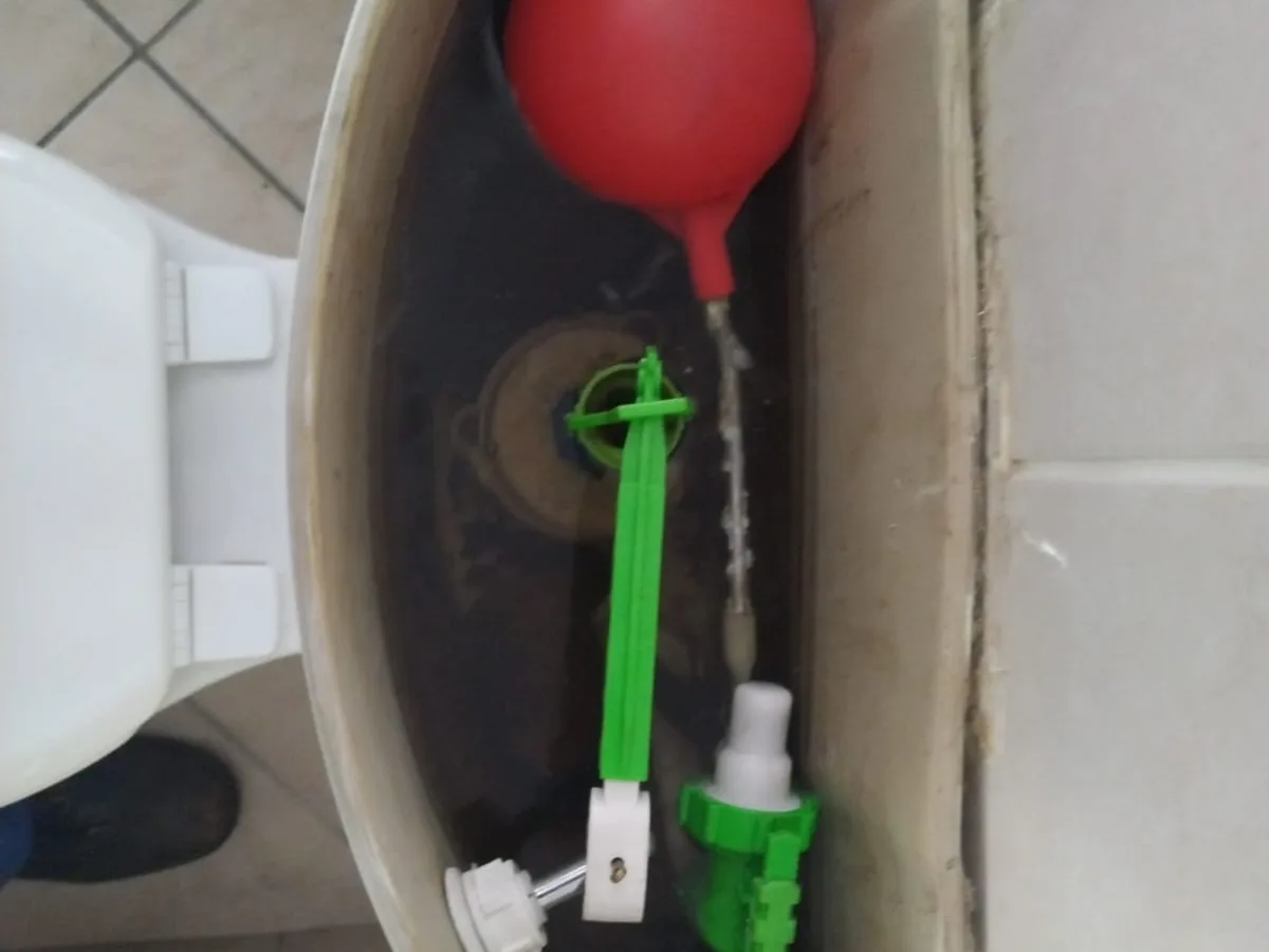 Close-up of completed plumbing repair work