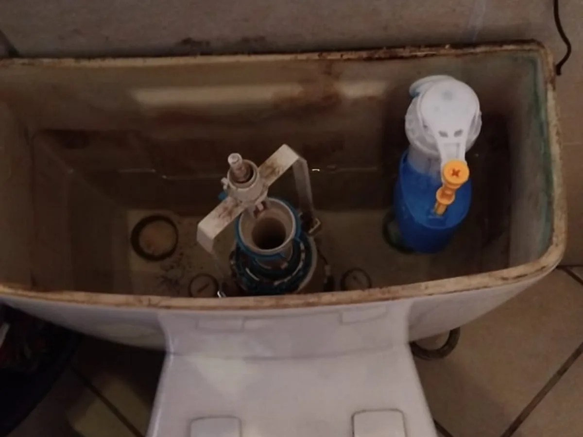 Close-up of completed plumbing repair work