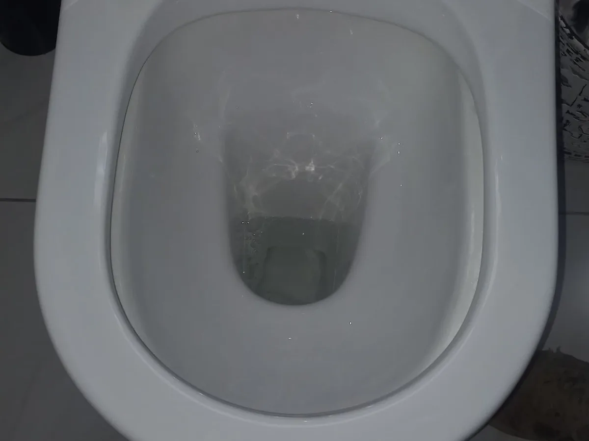 Close-up of completed plumbing repair work
