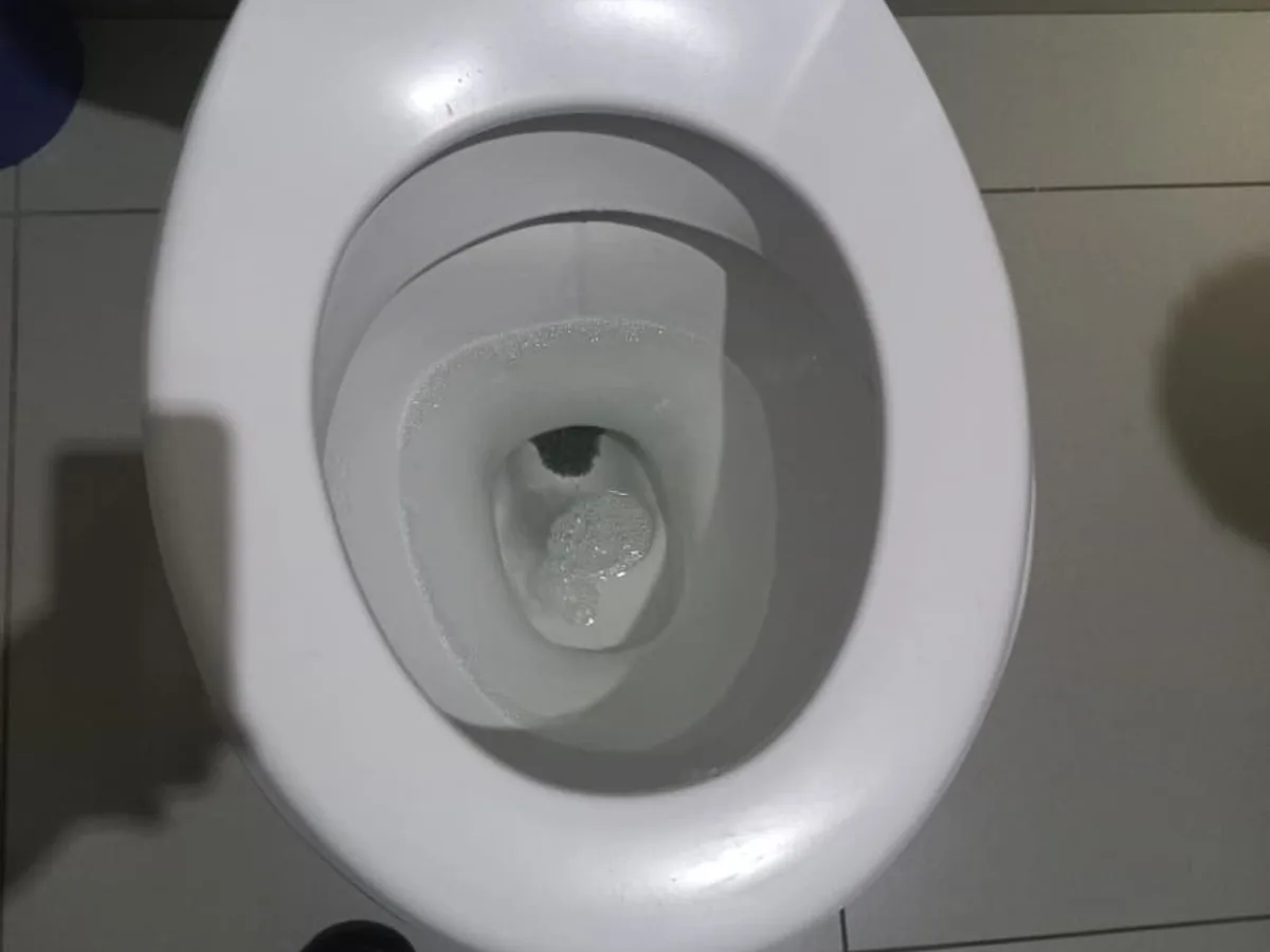 Close-up of completed plumbing repair work