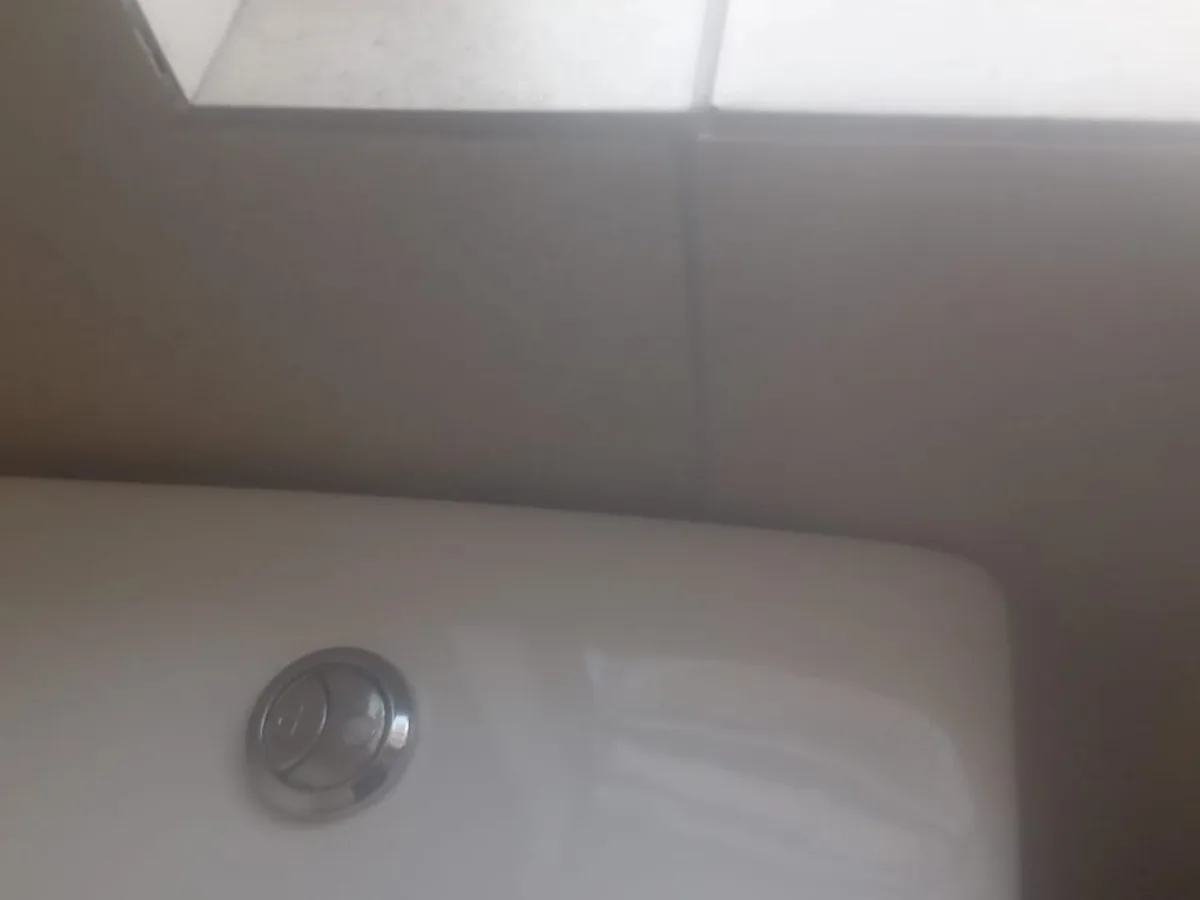 Close-up of completed plumbing repair work